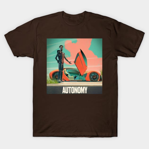 Autonomy Tee T-Shirt by ME365Daily